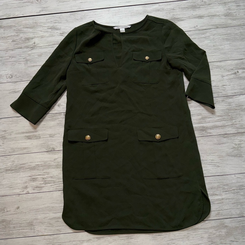 Diane von Furstenberg Green Dress Size 2